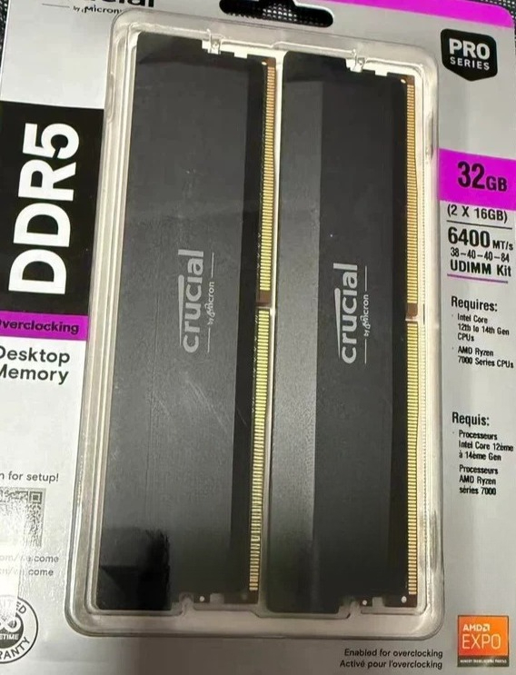 32GB DDR5 6000MHz RAM Kit, 16G - Ddr5 6000Mhz review and price