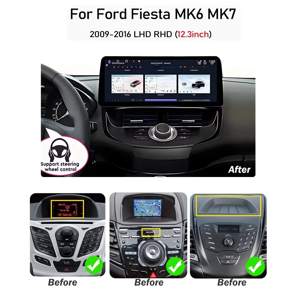 12.3-inch-For-Ford-Fiesta-MK6- - Ddr5 8Gb review and price